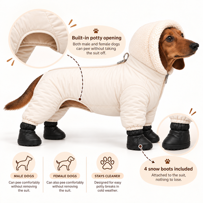 PolarPaws™ Dog Winter Suit
